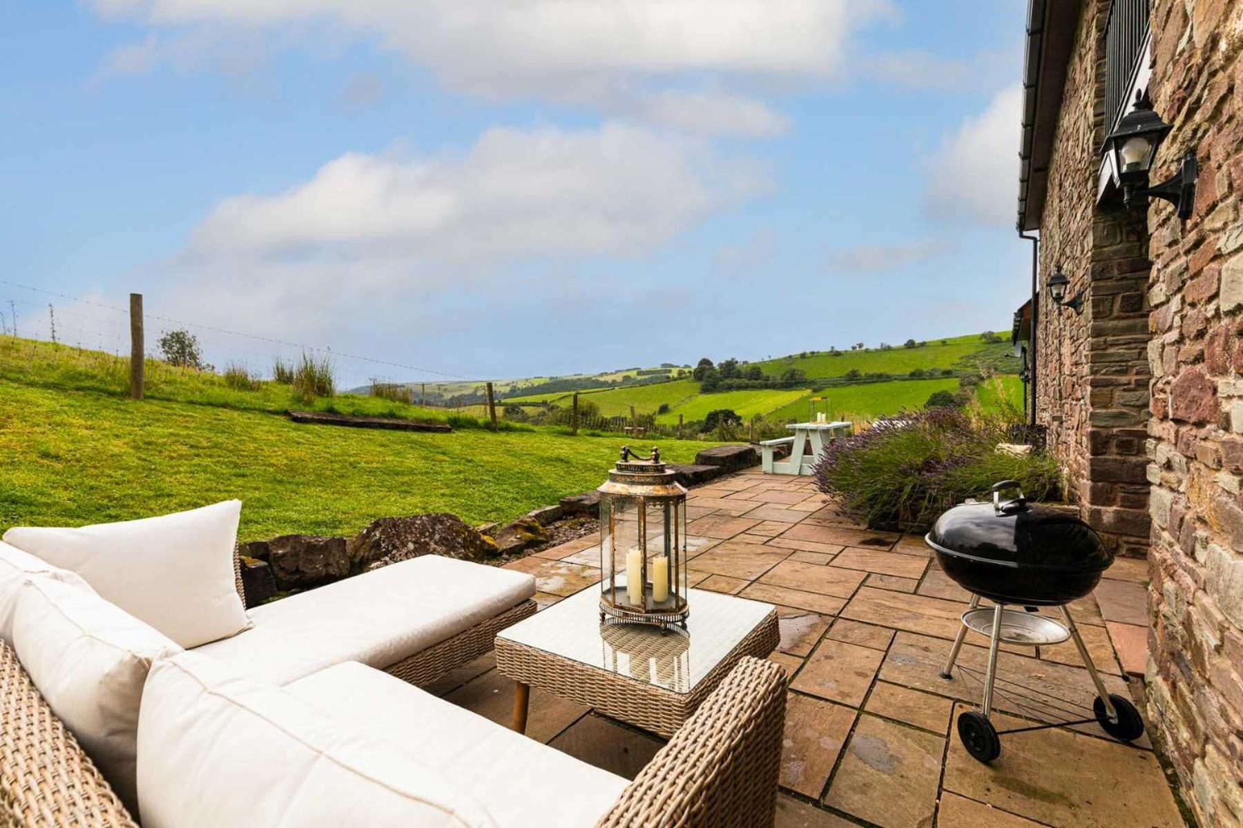 Hilltop View With Hot Tub Brecon Buitenkant foto