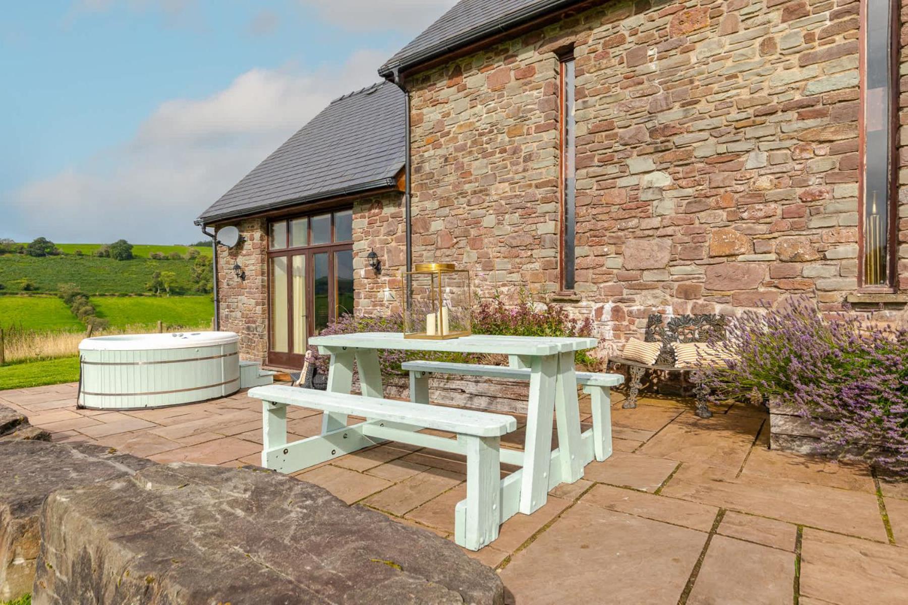 Hilltop View With Hot Tub Brecon Buitenkant foto